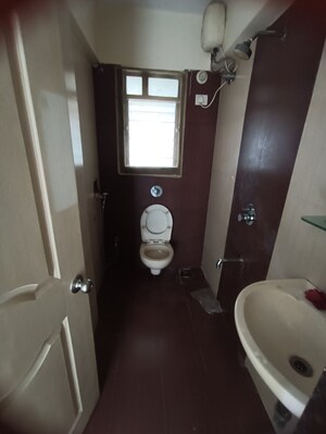 Bathroom in 1 BHK Apartment at Bliss Niketan, Malad West – for Rent
