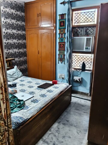 Bedroom in 3 BHK Builder Floor at Indraprastha Colony – for Sale