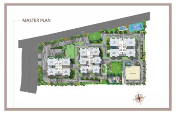 Master Plan in 3 BHK Apartment at Rajapushpa Skyra, Kokapet – for Sale