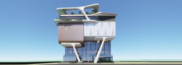 3 BHK Apartment – Exterior View View at Rajapushpa Skyra, Kokapet - for Sale