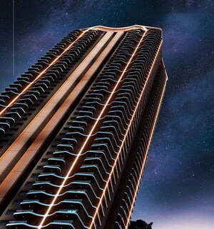 3 BHK Apartment – Exterior View View at Rajapushpa Skyra, Kokapet - for Sale