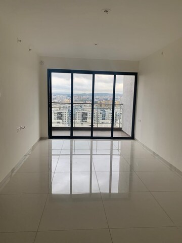 Living Room in 3 BHK Apartment at Paranjape Broadway, Wakad – for Sale