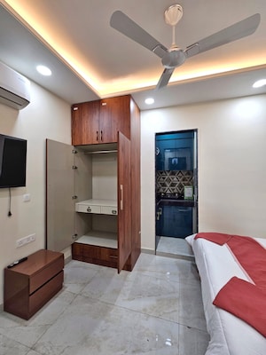 Living Room in 1 BHK Apartment at Delhi Heights, Gazipur – for Rent