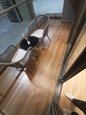 Balcony in 3 BHK Apartment at Rambaug Colony – for Sale