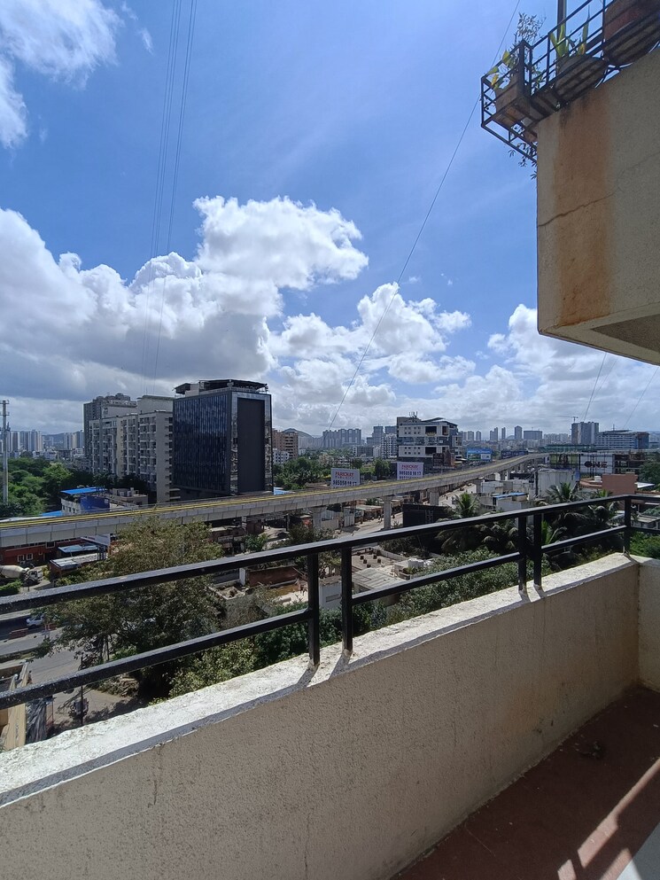 Balcony, vaishnavi-sahil-vighnesh 2 Bedroom 982 Sq.Ft. Apartment In Wakad Pune 9273762