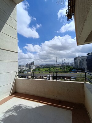 Balcony in 2 BHK Apartment at Vaishnavi Sahil Vighnesh, Wakad – for Rent