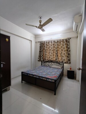 Bedroom in 2 BHK Apartment at Jhamtani Ace Almighty Phase I, Wakad – for Rent