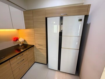Kitchen in 2 BHK Apartment at Hiranandani Astra, Ghodbunder Road – for Rent