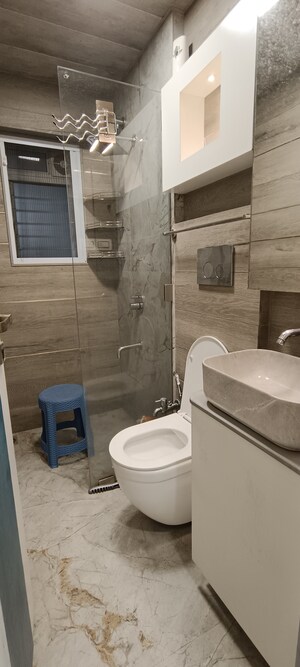 Bathroom in 2 BHK Apartment at Runwal Garden City, Balkum Pada – for Sale