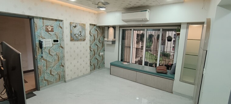 Living Room, runwal-garden-city 2 Bedroom 850 Sq.Ft. Apartment In Balkum Pada Thane 9273796