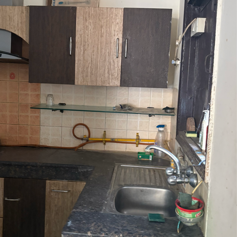 Kitchen, srs-residency 2 Bedroom 1100 Sq.Ft. Apartment In Sector 88 Faridabad 9273819
