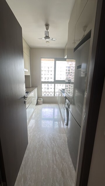 Bathroom in 2 BHK Apartment at Hiranandani Castle Rock, Powai – for Rent