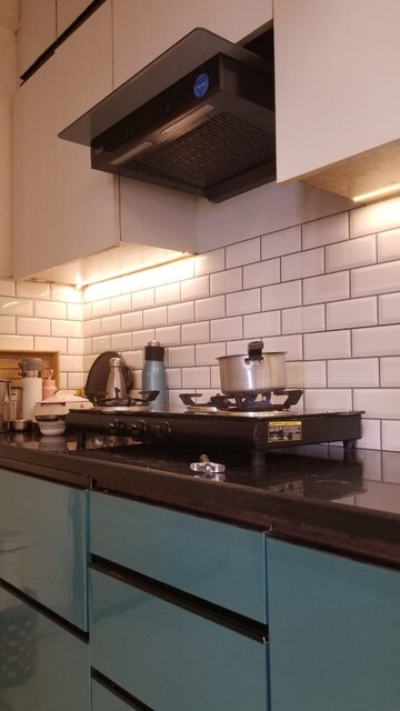 Kitchen in 3 BHK Apartment at Gaur Sportswood, Sector 79 – for Rent