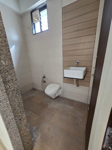 Bathroom in 3 BHK Apartment at Sama Savli Road – for Rent