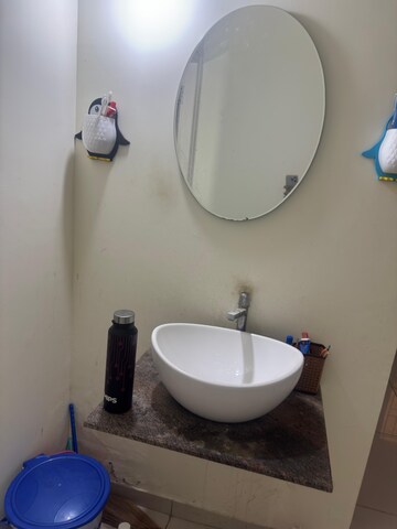 Bathroom in 3 BHK Apartment at Ecolife EON, Varthur – for Rent