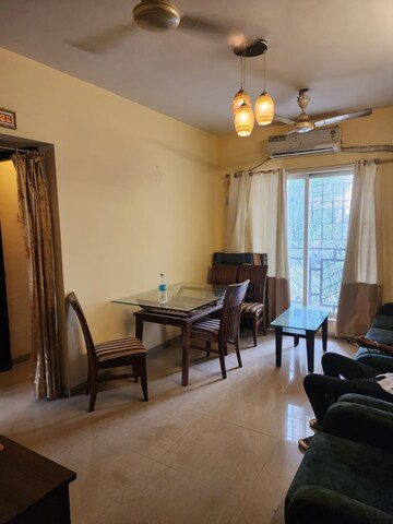 Living Room in 1 BHK Apartment at Rosa Elite, Bhayandarpada – for Rent