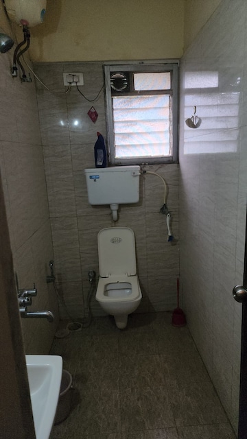 Bathroom in 1 BHK Apartment at Rosa Elite, Bhayandarpada – for Rent