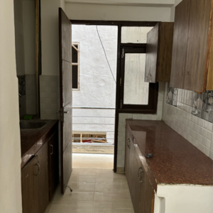 Kitchen in 2 BHK Builder Floor at Ignou Road – for Rent