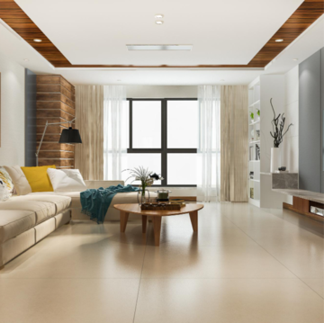 Living Room in 2 BHK Apartment at Charms Solitaire Ghaziabad, Ahinsa Khand 2 – for Sale