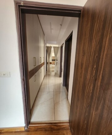 Building Lobby in 3 BHK Apartment at Rishita Manhattan, Gomti Nagar – for Rent