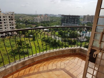 Balcony in 3 BHK Apartment at Nyati Enclave, Mohammadwadi – for Rent