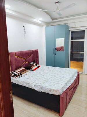 Bedroom in 3 BHK Builder Floor at Chattarpur – for Rent