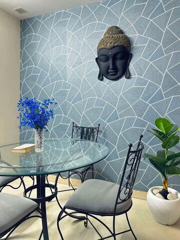 Dining area in 3 BHK Builder Floor at Chattarpur – for Rent