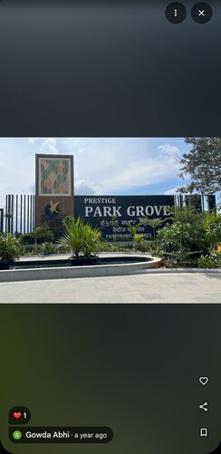 4 BHK Apartment For Sale in Prestige Park Grove
