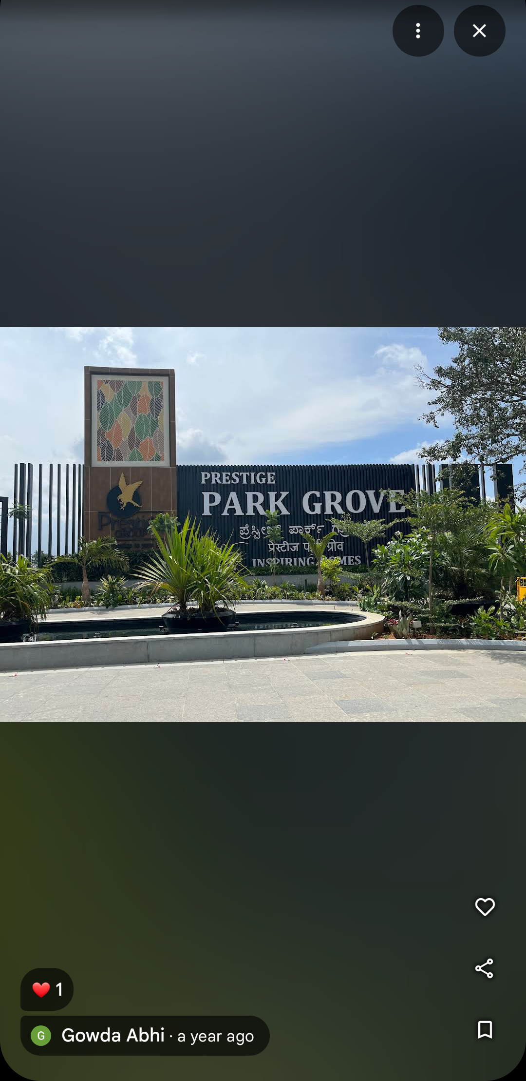 4 BHK Apartment For Sale in Prestige Park Grove