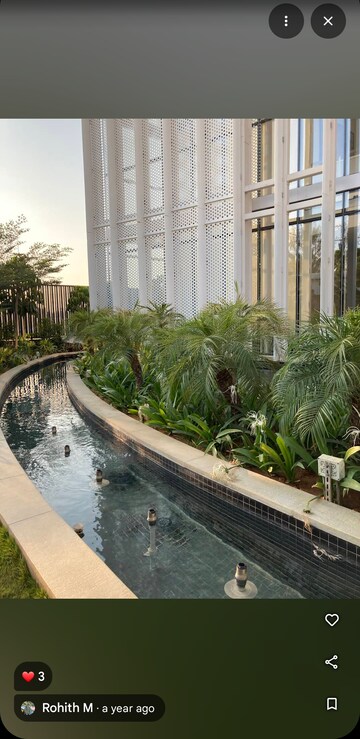 Balcony in 4 BHK Apartment at Prestige Park Grove, Whitefield – for Sale