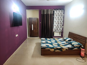 Bedroom in 2 BHK Apartment at Omaxe Residency, Gomti Nagar – for Rent