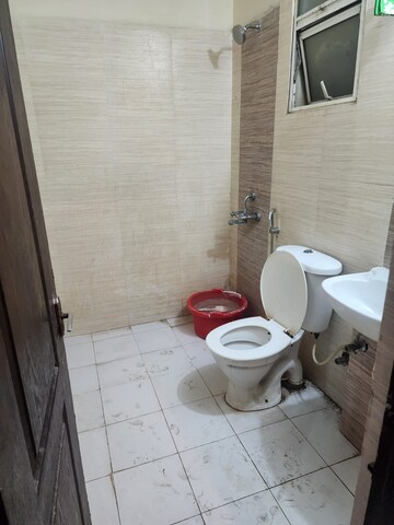 Bathroom in 2 BHK Apartment at Omaxe Residency, Gomti Nagar – for Rent
