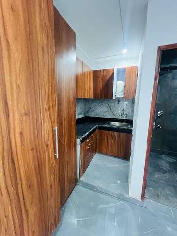 Kitchen in 1 RK Builder Floor at Chattarpur – for Rent