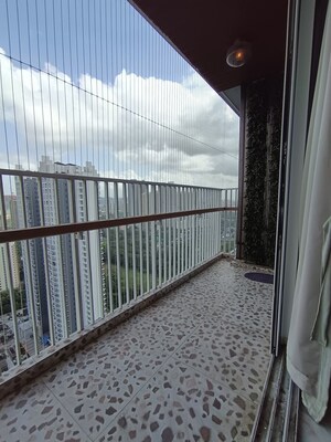 Balcony in 3 BHK Apartment at Tata Serein, Pokhran Road No Two – for Rent