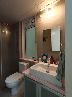 Bathroom in 3 BHK Apartment at Tata Serein, Pokhran Road No Two – for Rent