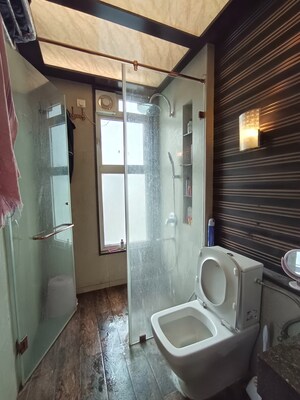 Bathroom in 3 BHK Apartment at Tata Serein, Pokhran Road No Two – for Rent