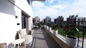 Balcony in 4 BHK Apartment at Infinity Heights, Kala Pahar – for Sale