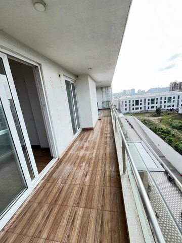 Balcony in 3 BHK Apartment at Omaxe Royal Residency Faridabad, Sector 79 – for Rent