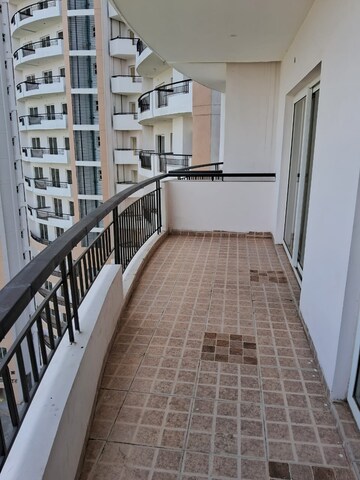 Balcony in 3 BHK Apartment at Ansal Crown Heights, Sector 80 – for Rent