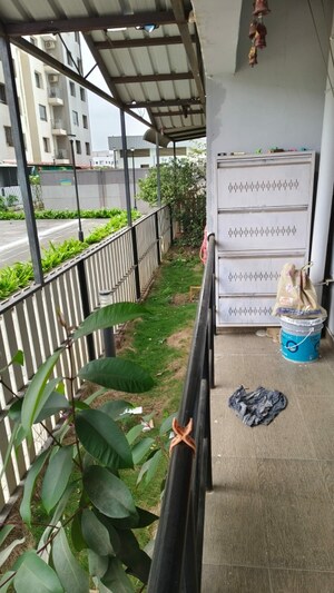 Balcony in 2 BHK Apartment at Paranjape Blue Ridge, Hinjewadi – for Rent