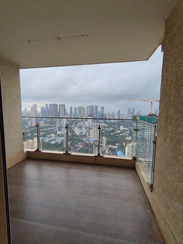 Balcony in 2 BHK Apartment at LnT Crescent Bay T3, Parel – for Rent