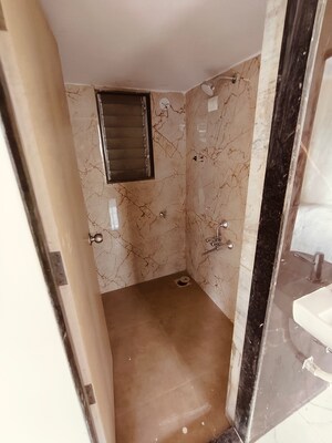 Bathroom in 1 BHK Apartment at DGS Sheetal Deep, Nalasopara West – for Rent