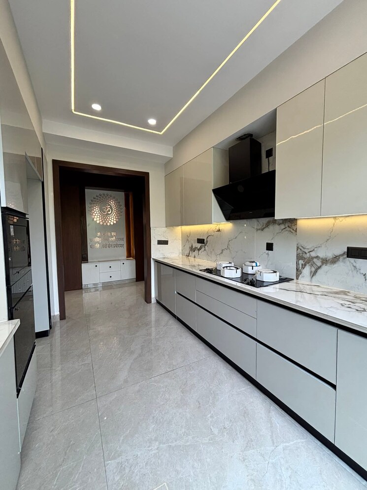 Kitchen, aradhya-homes 3.5 Bedroom 300 Sq.Yd. Builder Floor In Sector 67a Gurgaon 9274036