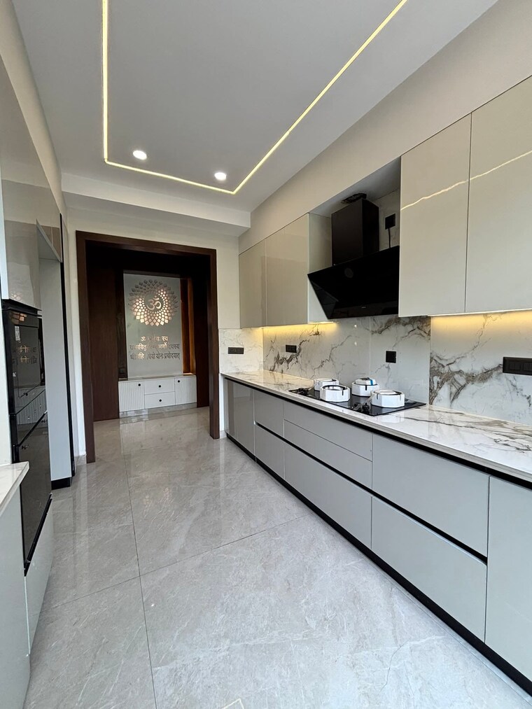 Kitchen, aradhya-homes 3.5 Bedroom 300 Sq.Yd. Builder Floor In Sector 67a Gurgaon 9274036