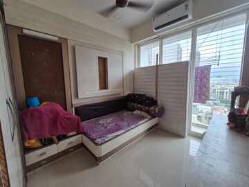 Bedroom in 3 BHK Apartment at Progressive Group Highness, Sanpada – for Rent