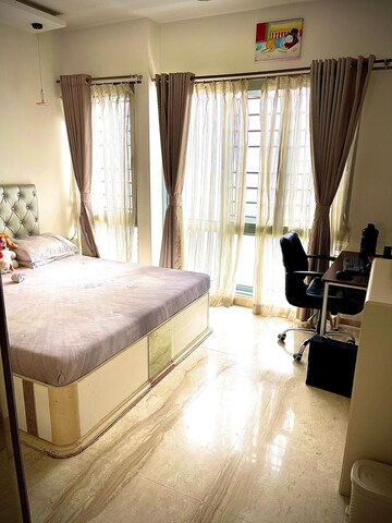 Staircase in 4 BHK Apartment at Imperial Heights Phase 2, Goregaon West – for Rent
