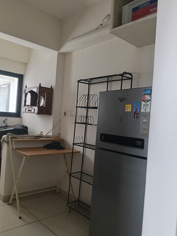 Kitchen in 1 BHK Apartment at Duville Riverdale Heights, Kharadi – for Rent