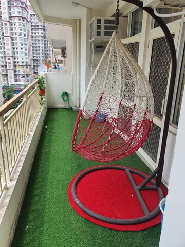 Balcony in 1 BHK Apartment at Gaur City Mall, Sector 4 Greater Noida – for Sale