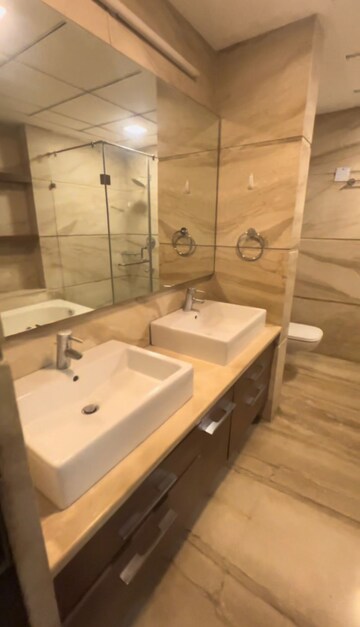 Bathroom in 4 BHK Apartment at Abw La Lagune, Sector 54 – for Rent