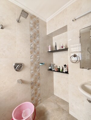 Attached Bathroom in 4 BHK Apartment at Vasant Kunj – for Rent